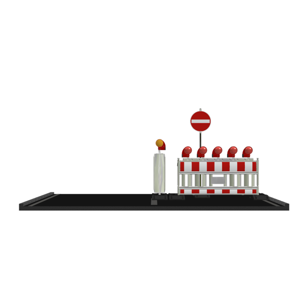 Signal light for traffic panels | acc. TL | POWERNOX | light exists on one sides | red